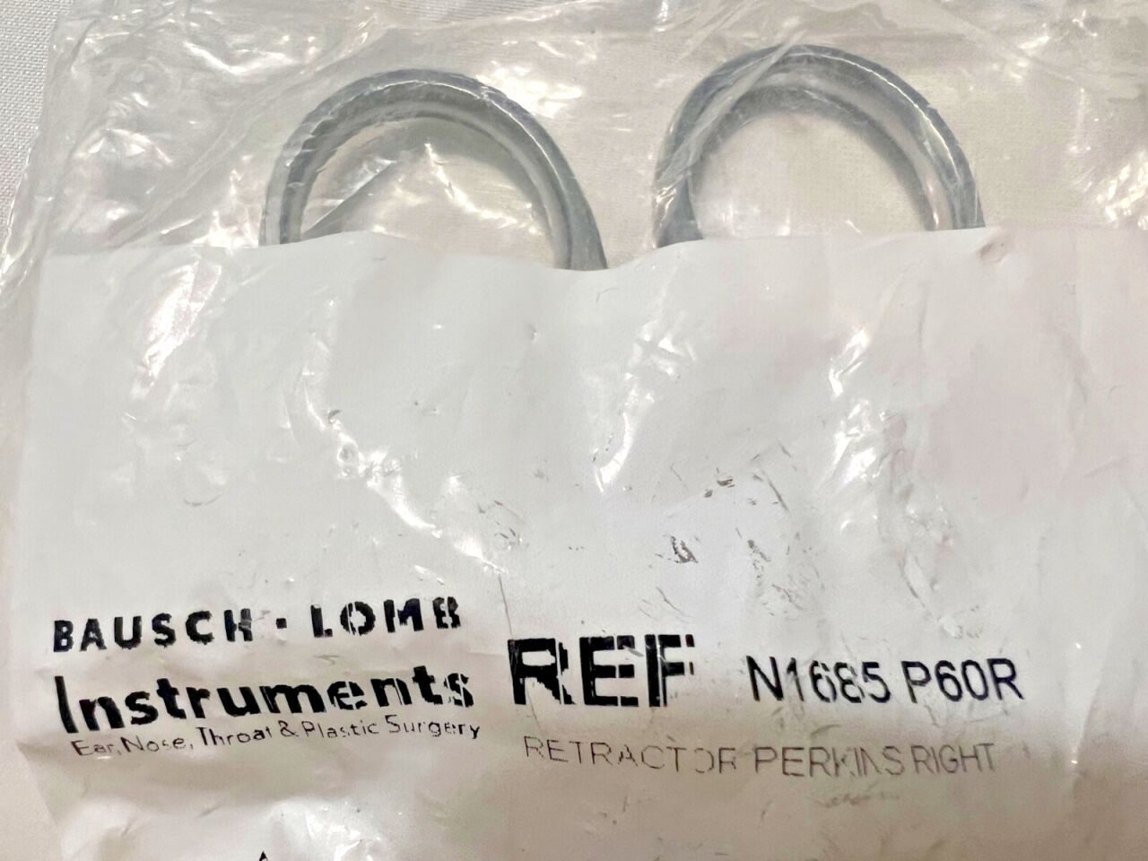 KARL STORZ N1685 P60R Perkins Retractor-Right Self-Retaining 5" Length — photo 4