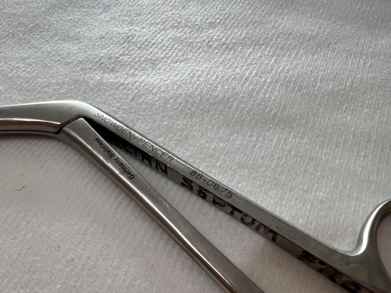 SNOWDEN-PENCER 88-0675 Sheen Killian Forceps Serrated Tips 7" Length — photo 5