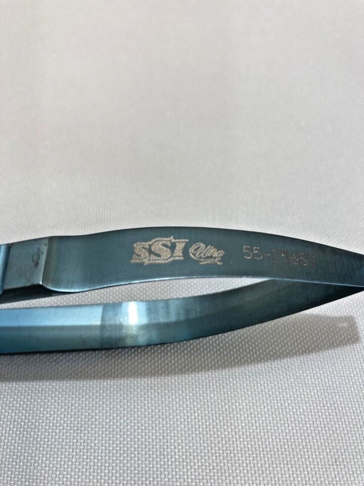 SSI ULTRA 55-2565T Titanium Jacobson Needle Holder Straight — photo 3
