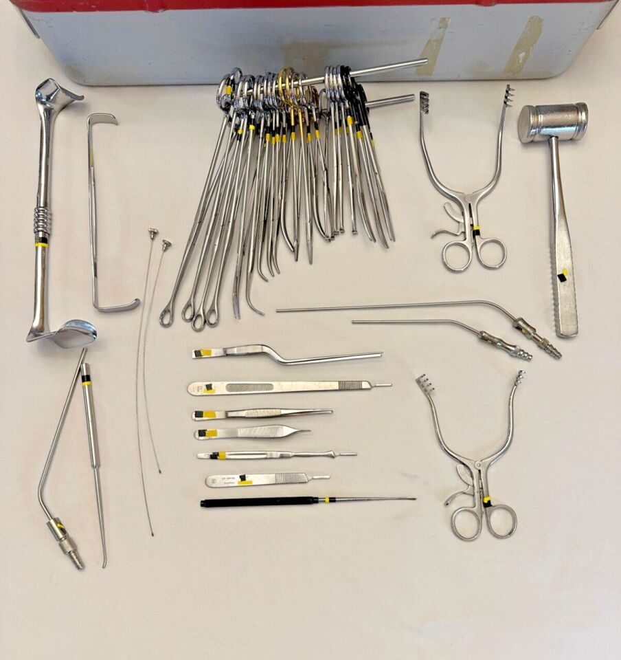 VARIOUS  V. Mueller Boss Jarit 40 Piece  Posterior Lumbar LLIF Lateral Neuro Spine Tray — photo 3