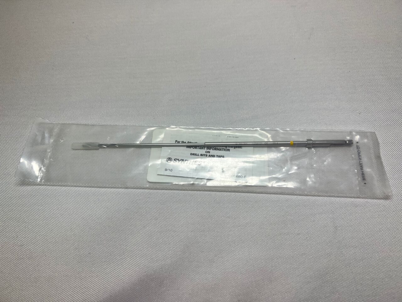 SYNTHES 388.394 2.4mm Drill Bit w/ 65mm Stop