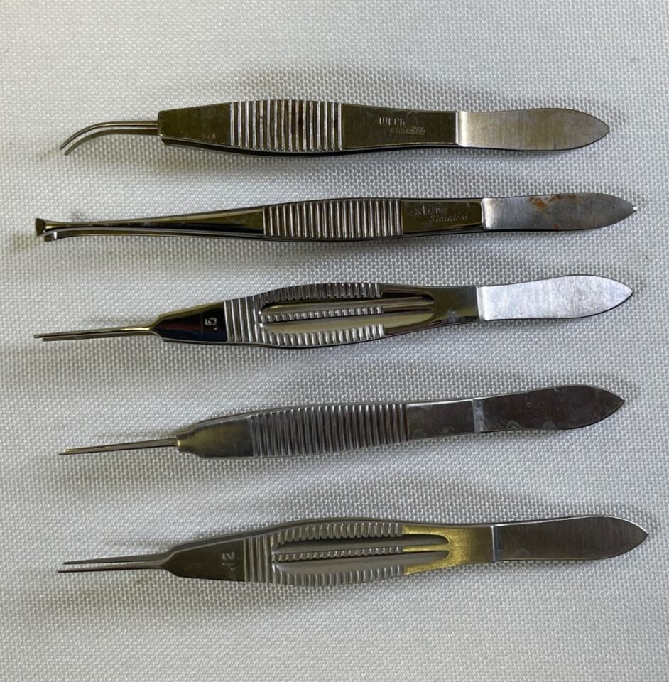 VARIOUS  33 Piece Storz Katena Ophthalmic Eye Muscle Tray w/ Sterilization Case — photo 8