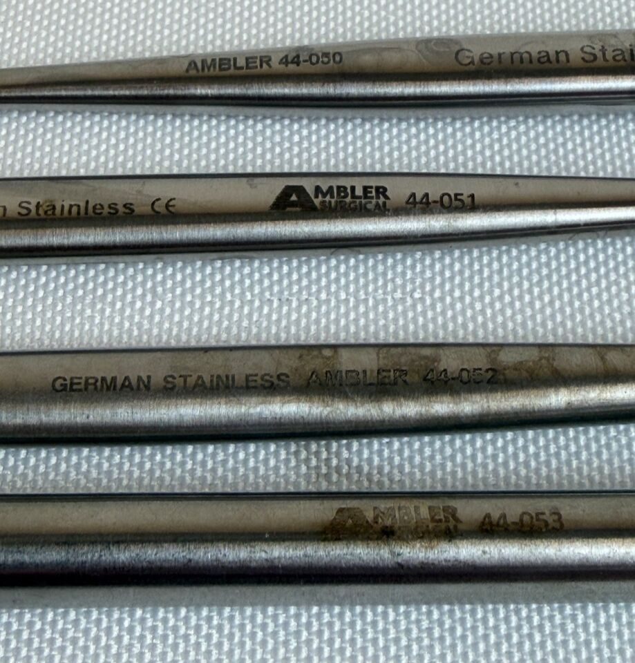 AMBLER SURGICAL Penfield #1-4 Set of 4 Dissectors & Elevators Neuro Ortho — photo 3