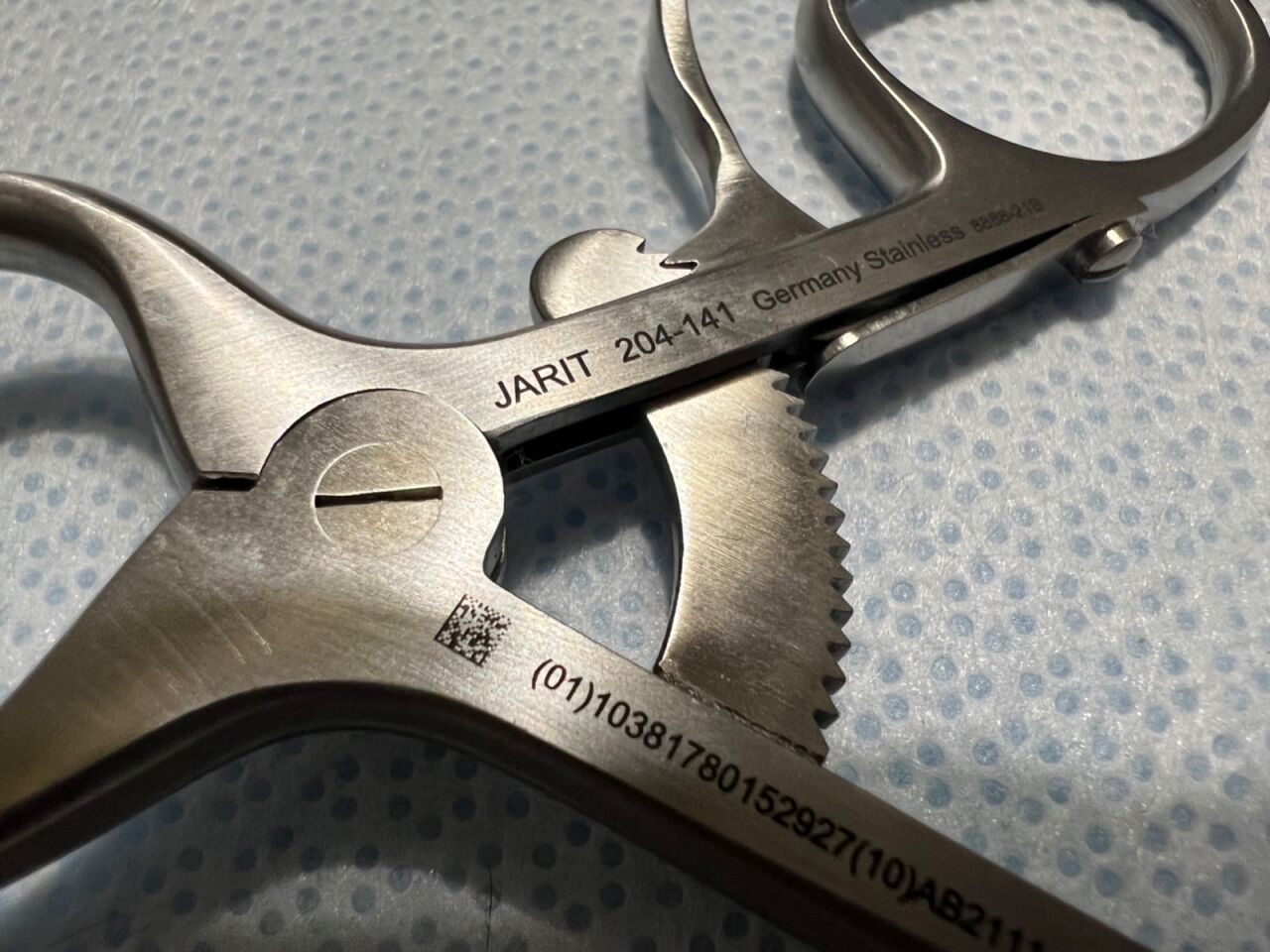 JARIT 204-141 Weinlager Retractor 3 X 4 Blunt Teeth 4-3/8" Length — photo 5