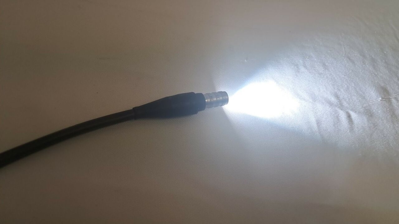 ACMI FO400-5A Fiber Optic Light Cable 6ft Snap-On Connector — photo 5