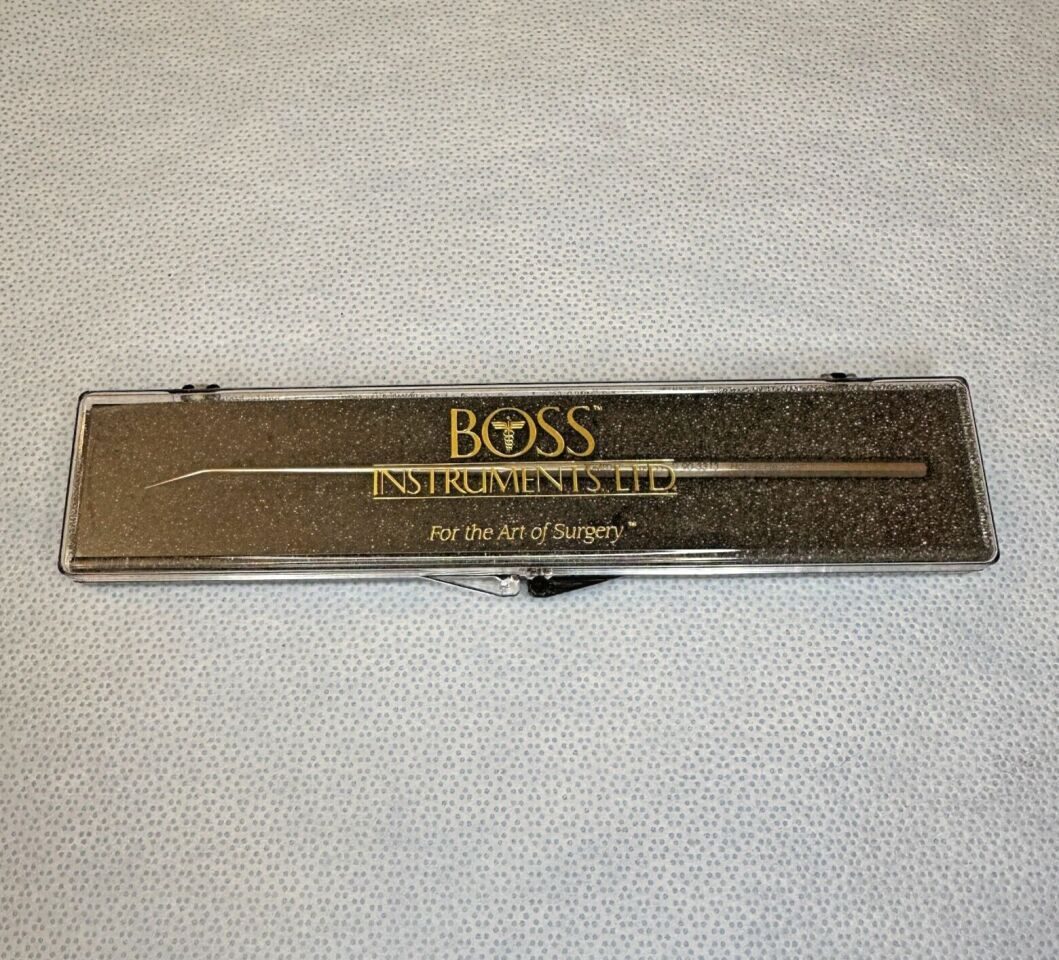 XOMED 90-3313 Elevator Gimmick 1x12mm tip angled 15deg 6 1/2"