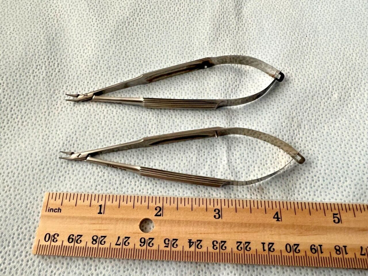 MSI PRECISION INSTRUMENTS 4-3/4" Non-Locking Curved Needle Holders - Set of 2 — photo 3
