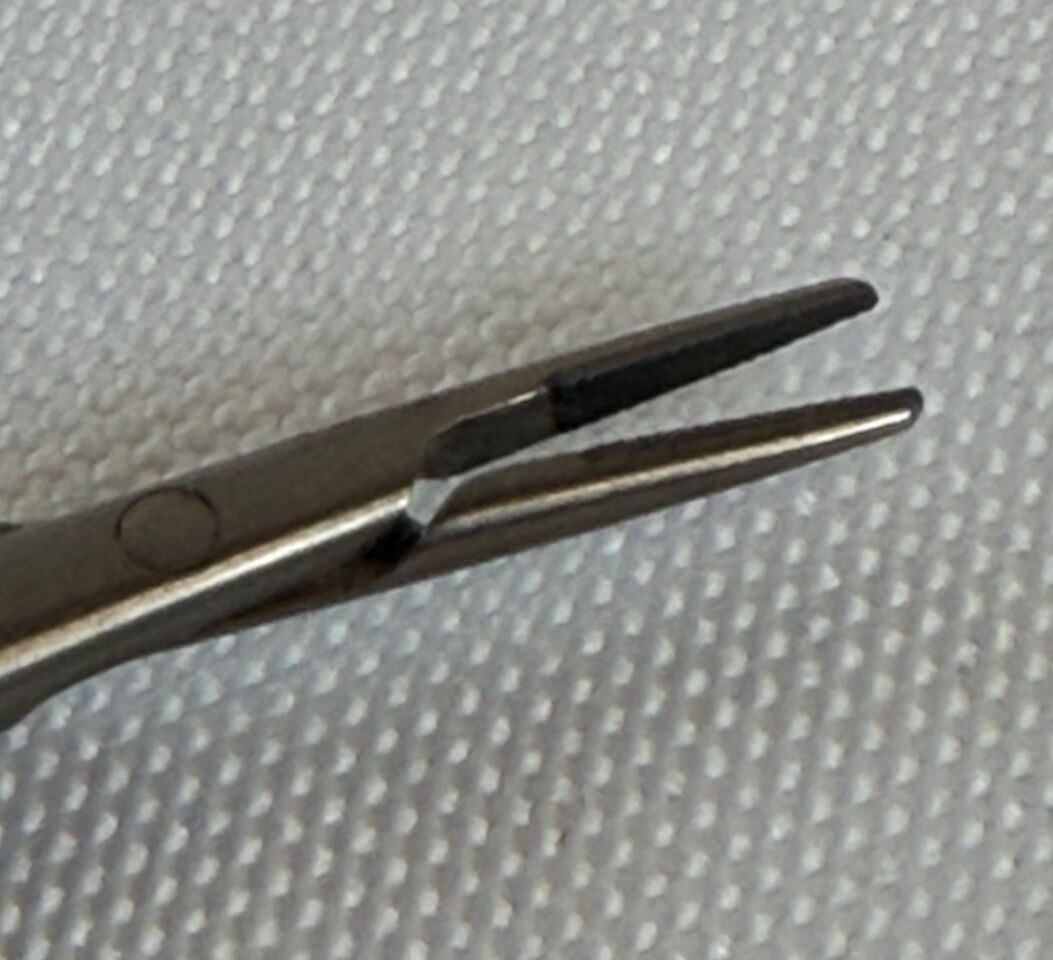 PILLING WECK 359345 Titanium Micro TC Needle Holder 1.1mm Jaw wLock 6" Neuro CVT — photo 6