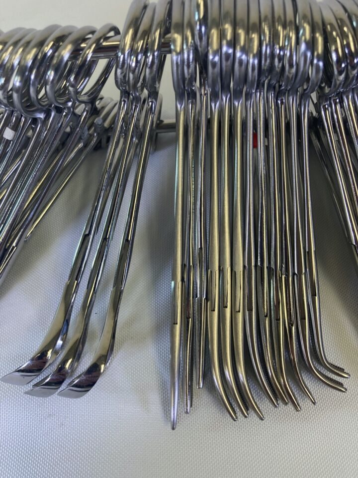 PILLING WECK GLOBAL KONIG Major Vascular 89 Piece Weck Global  Tray w/ Sterilization Case CVOR Thoracic — photo 7