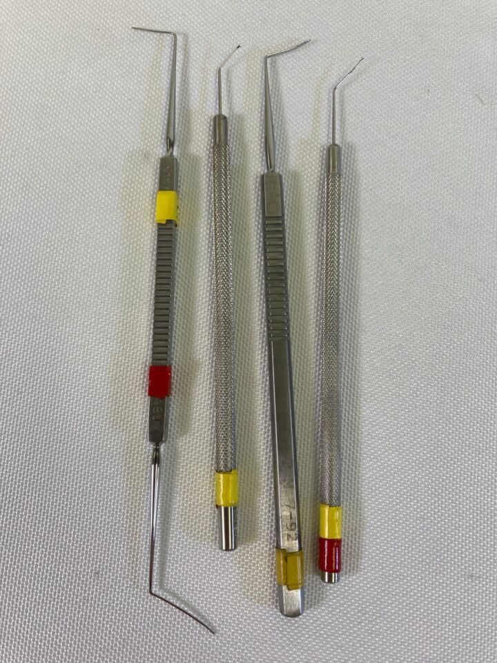 VARIOUS  30 Piece Storz Rhein Codman Ophthalmic Instrument Set Eye Tray w/ Case — photo 6