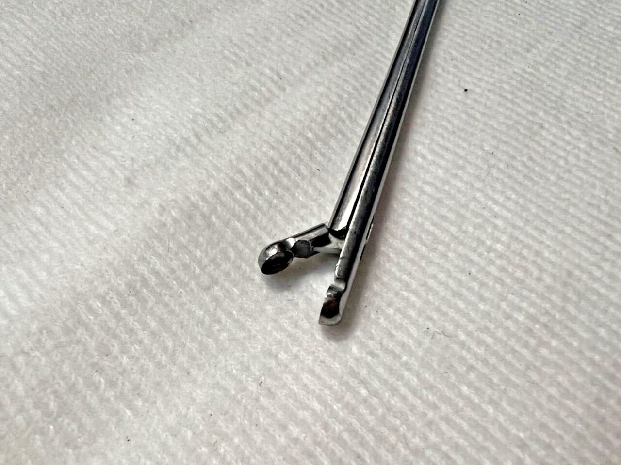 PILLING 50-5100 Jackson Laryngeal Cup Forceps Straight 4mm X 28cm — photo 3
