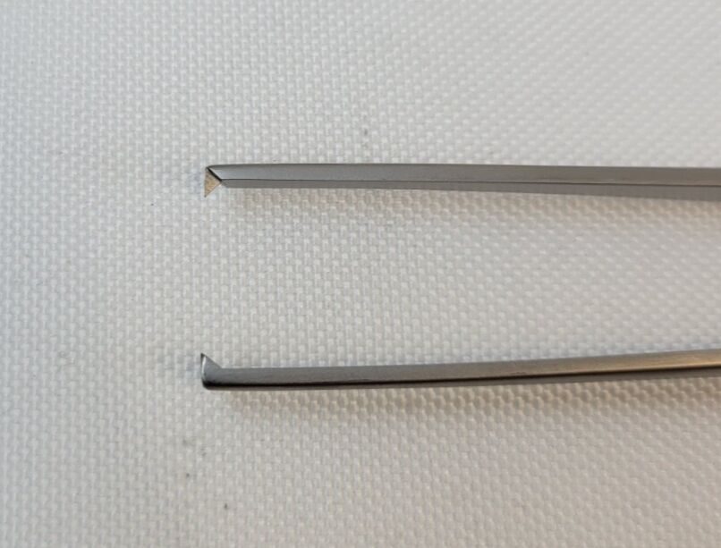 JARIT 130-165 Tissue Forceps Stainless Steel Straight 1x2 Teeth 6" — photo 2