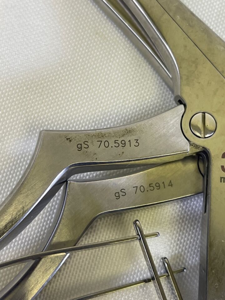 MILLENNIUM SURGICAL 70.5913 & 70.5914 Pair of Spurling Kerrison Rongeur 9" Neuro — photo 3