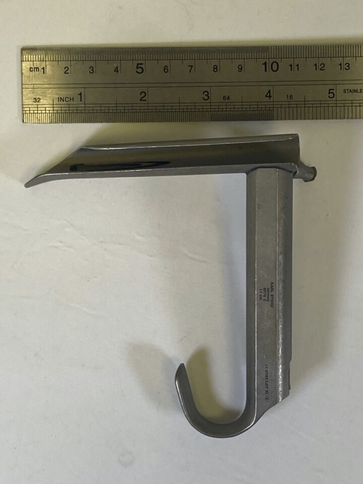 KARL STORZ 8576C Parsons Pediatric Side Slotted Laryngoscope 11cm — photo 7