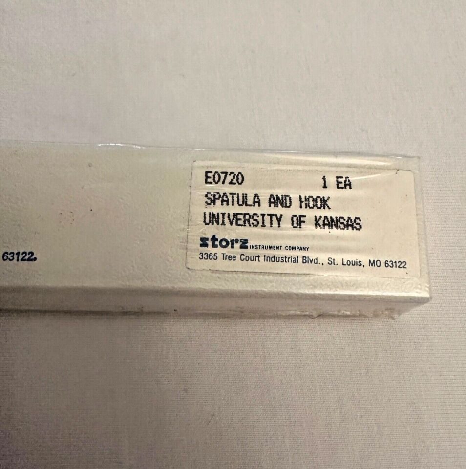 STORZ E0720 Ophthalmic Hook And Spatula — photo 2