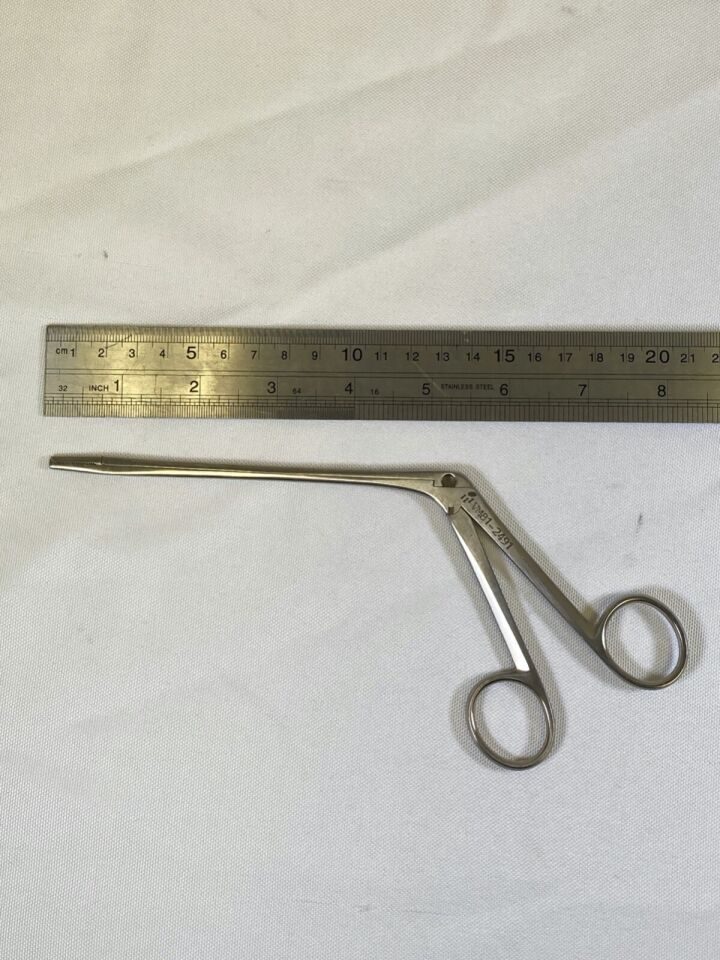 III VM81-2491 Tendon Pulling Forcep Rat Tooth Grasping Clamp 5.5" General Surgery — photo 9