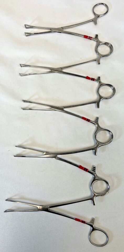 SKLAR 6.5" Straight Pennington Grasping Forceps - Set of 5 — photo 1
