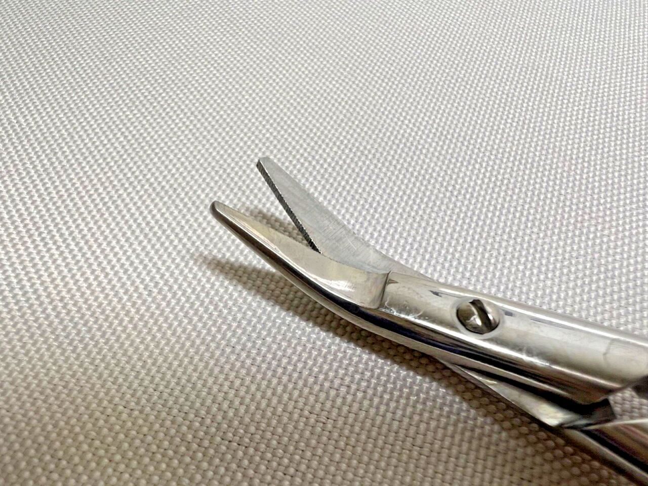 STORZ N6920 Dean Tonsil Scissors Curved Shanks Angled Serrated Blades ENT 7" L — photo 2