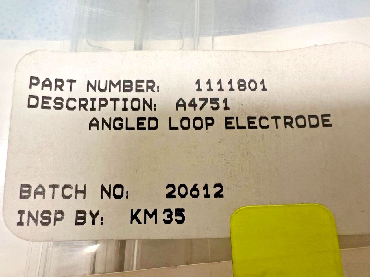 OLYMPUS A4751 HF Angled Loop Resection Electrode — photo 2