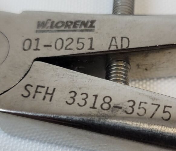 W. LORENZ 01-0251 Hayton-Williams Forward Traction Forceps — photo 2