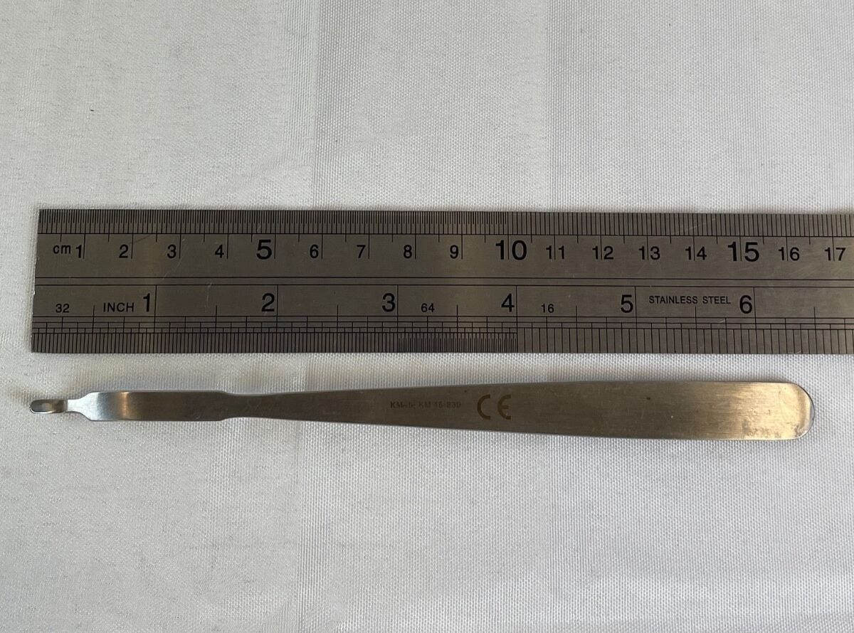 KMEDIC KM46830 KM 46-830 Mini Hohmann Retractor 6mm x 6.5" Orthopedics Trauma — photo 7