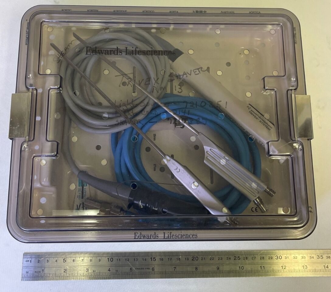 SMITH & NEPHEW 2 Illuminators Trivex Shaver Light Cord & Illuminators w/ Sterilization Case — photo 10
