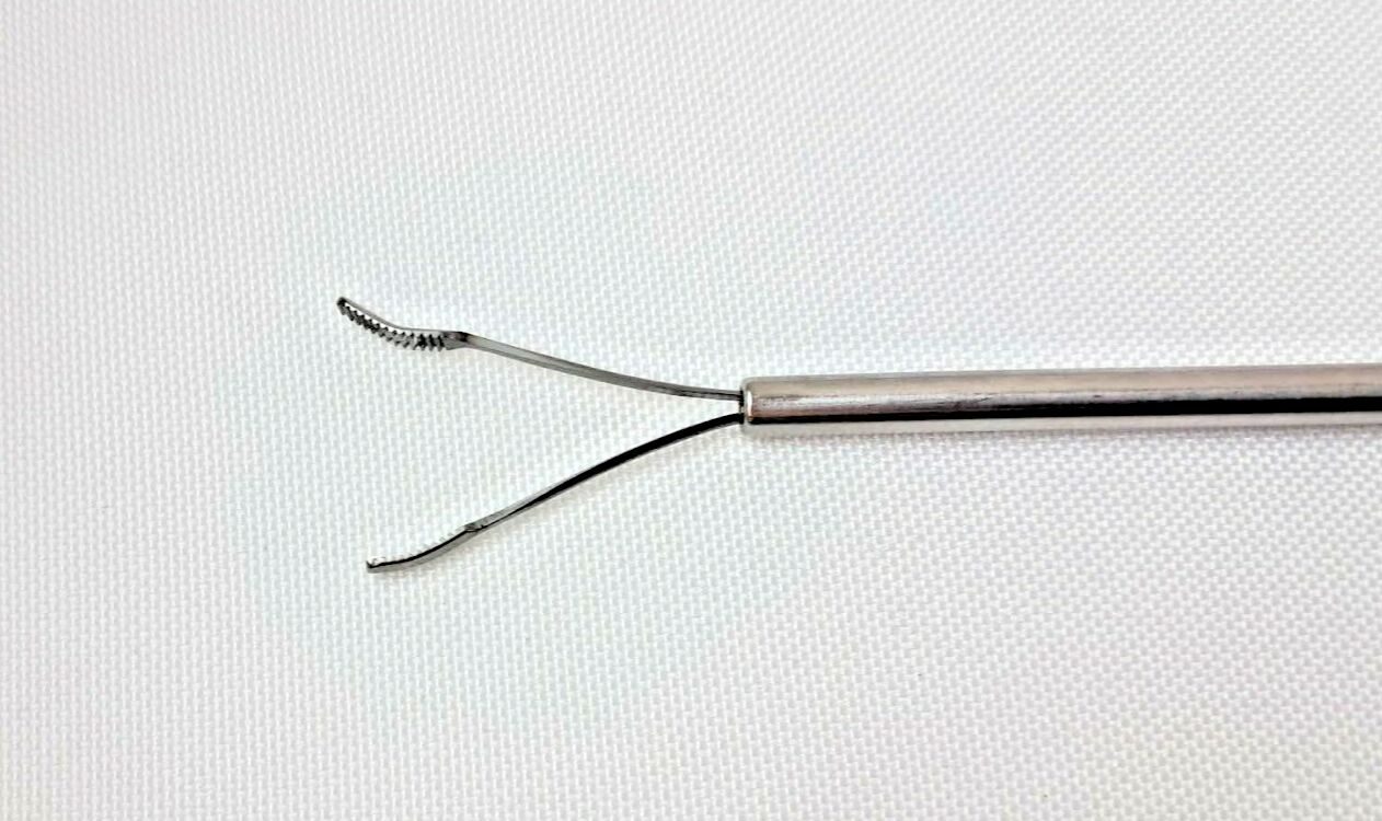 JARIT 615-113 & 615-116 Fallopian Tube Grasping Forceps Set 5mm x 32cm 2Pc Set — photo 2