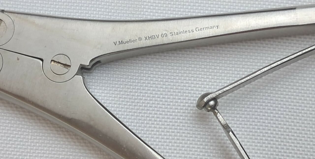 V. MUELLER XHBV 09 Bone Cutting Forceps — photo 4