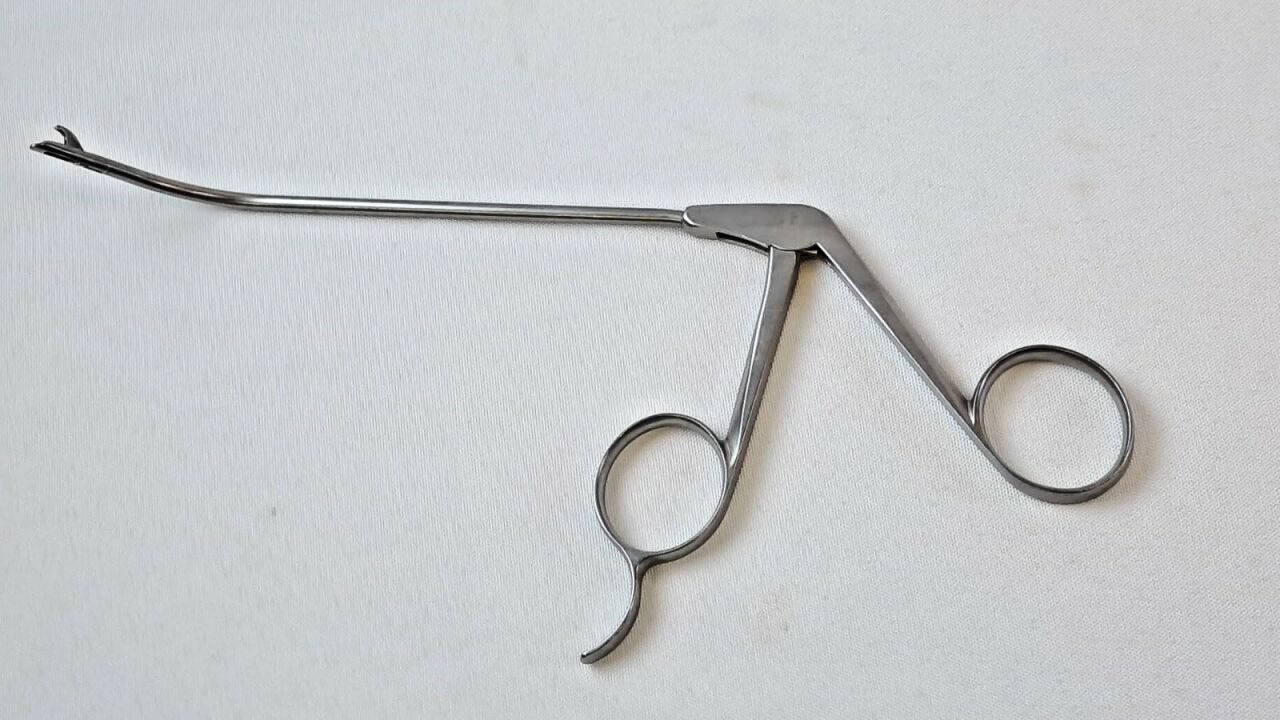 SHUTT-LINVATEC Shutt Linvatec 1.1412 Master B-Scoop Forceps 3.4mm 45 Deg Left Arthroscopy Punch