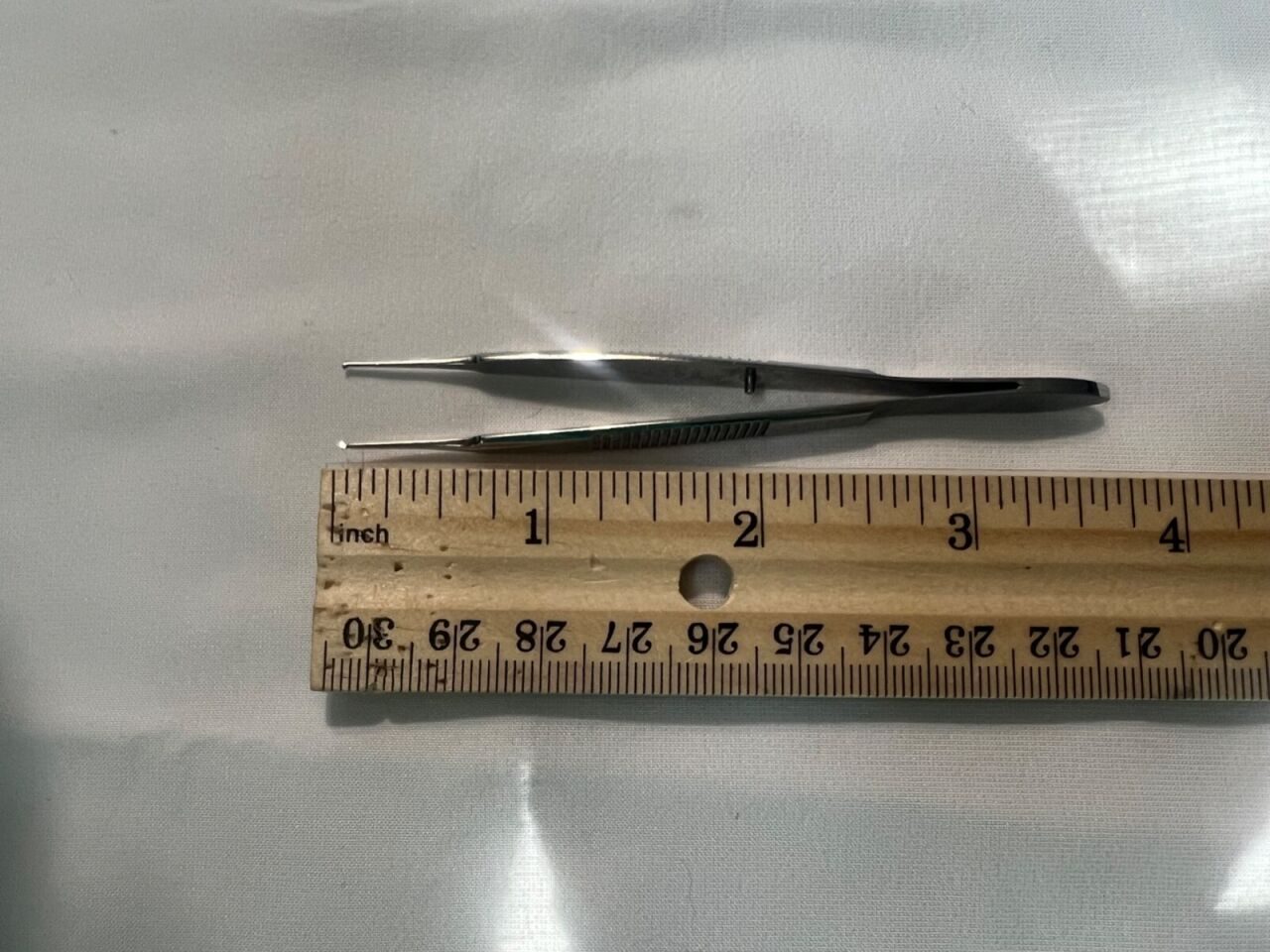 KARL STORZ E-6768 Lester Fixation Forceps 1x2 Teeth 3-3/4" Length Ophthalmic — photo 4