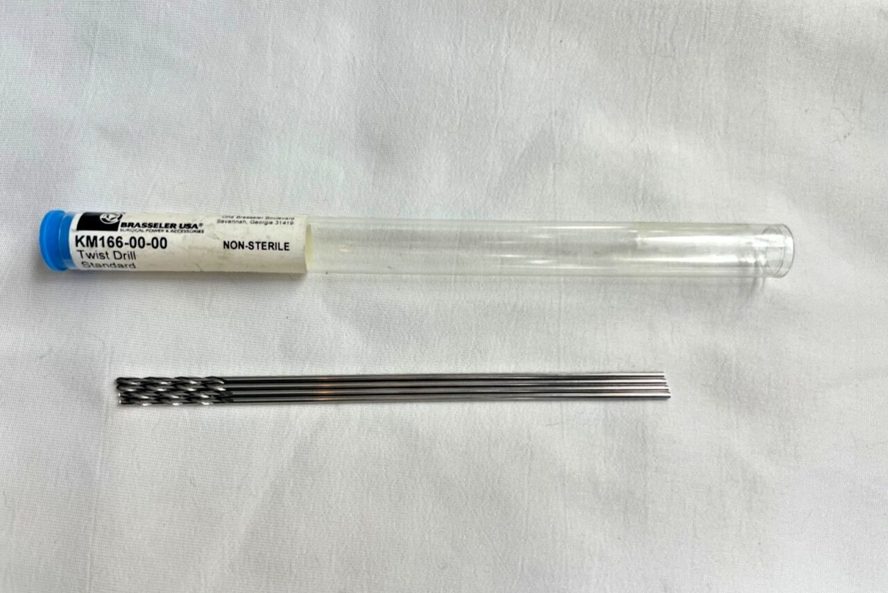 BRASSELER USA KM166-00-06 Lot Of 3 Standard Twist Drill 4mm X 127mm — photo 1