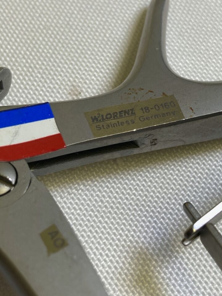 W. LORENZ 18-0160 Spurling Kerrison Rongeur 2mm x 40deg Up x 11" — photo 3