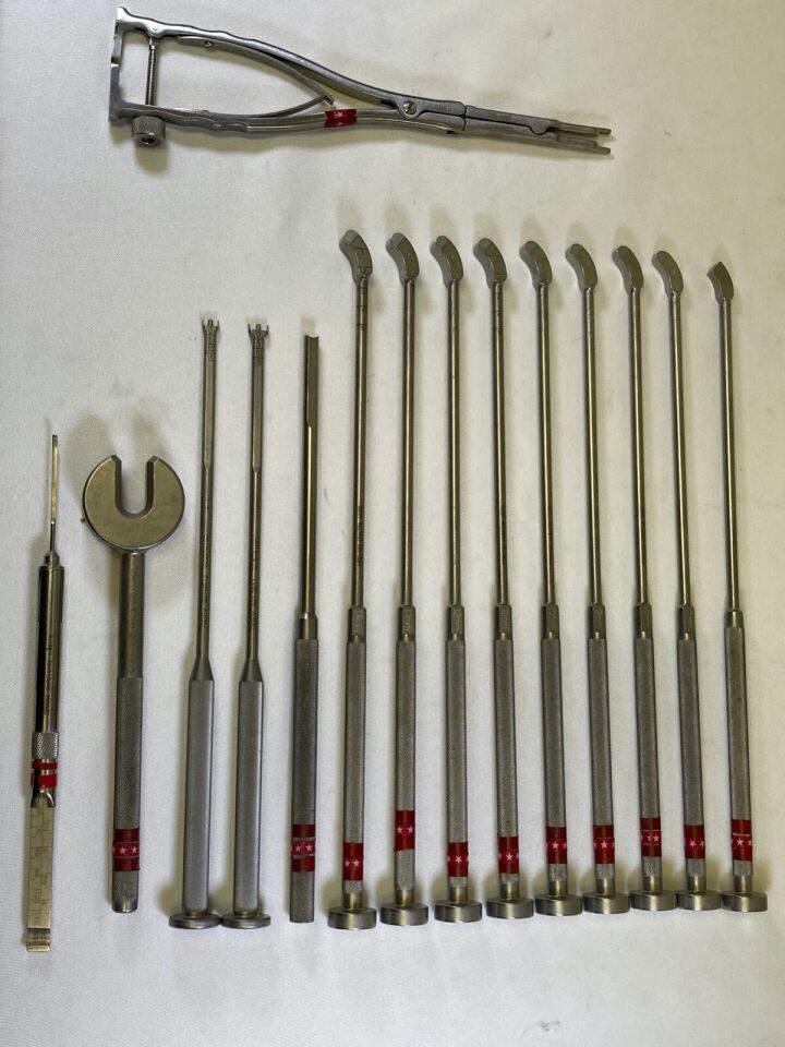 ODEV 7mm - 14mm Trial Sizers Impactor Depth Gauge Mallet 15 Piece Trial Sizers Set w/ Extras — photo 15
