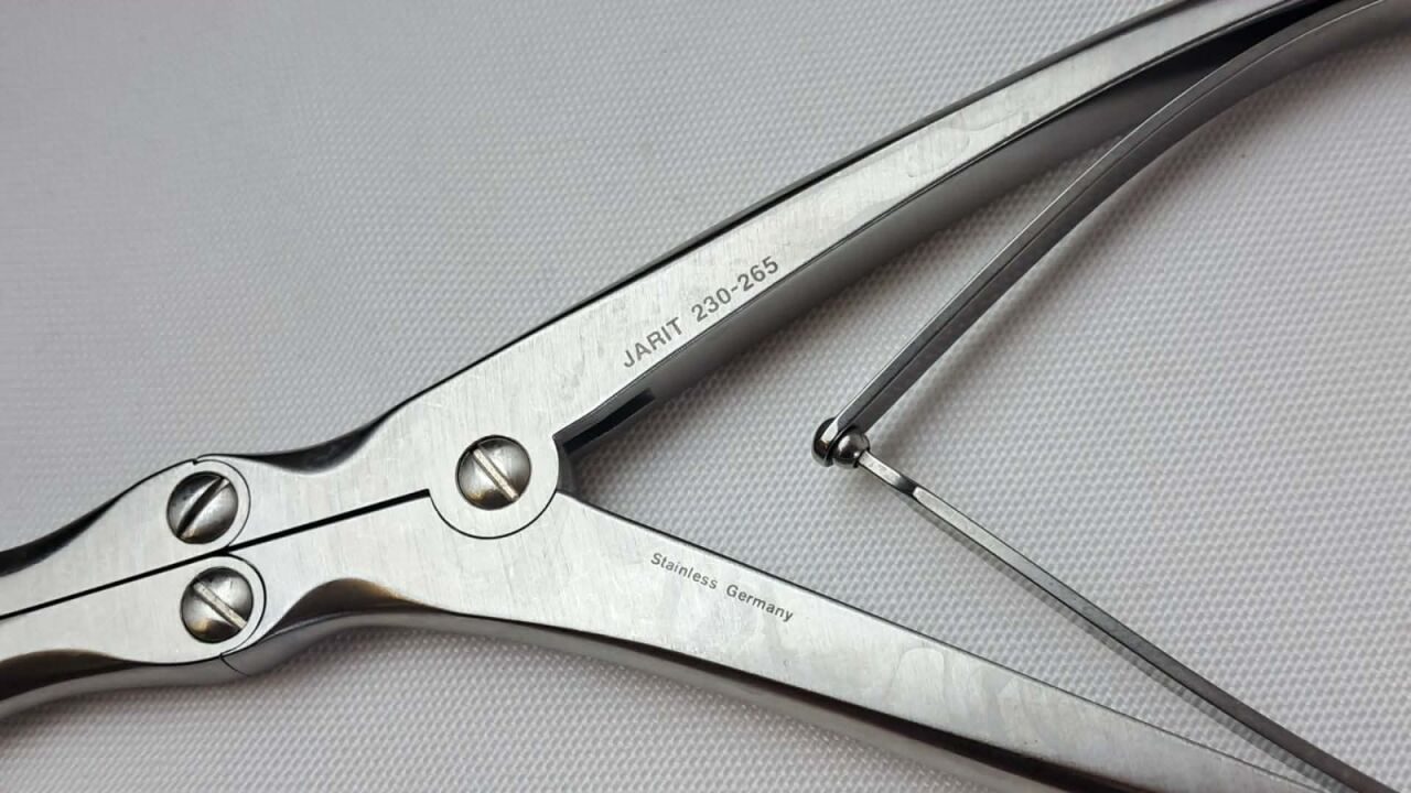 INTEGRA 230-265 Leksell Rongeur, 3mm Bite, Full Curve, 9 1/8" — photo 4