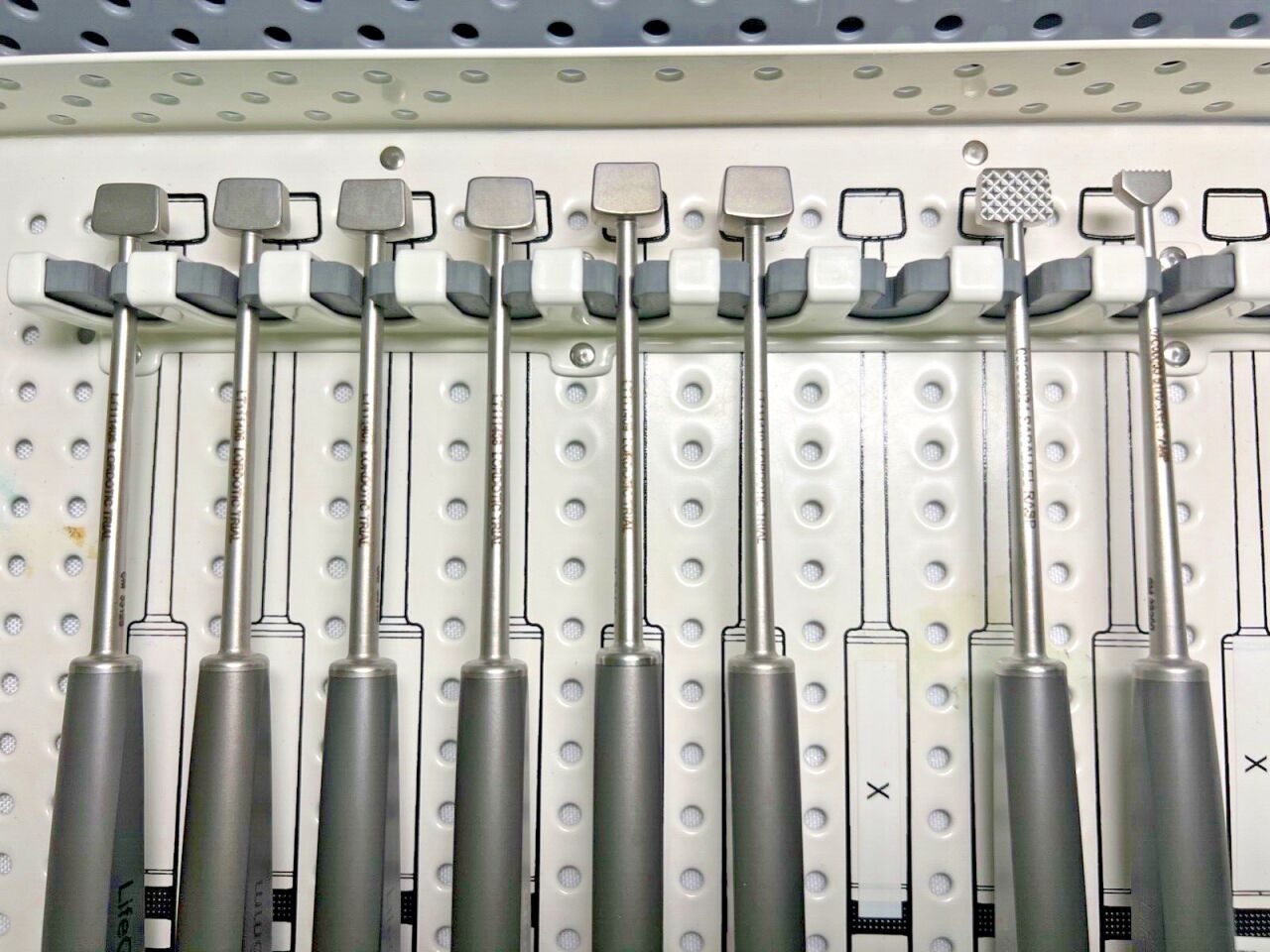 LIFEGRAFT Various Cervical Spine Lordotic Instrument System w/ Case, Trials, Rasp & Tamp — photo 4