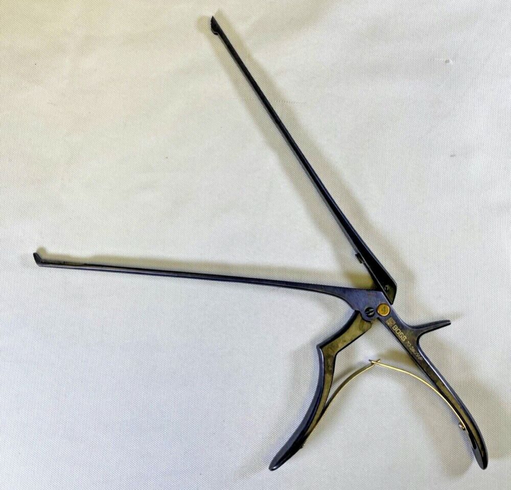 BOSS INSTRUMENTS 70-2805NP APEX Ceramic Coat 4mm x 40deg Up x 8" Kerrison Rongeur — photo 2