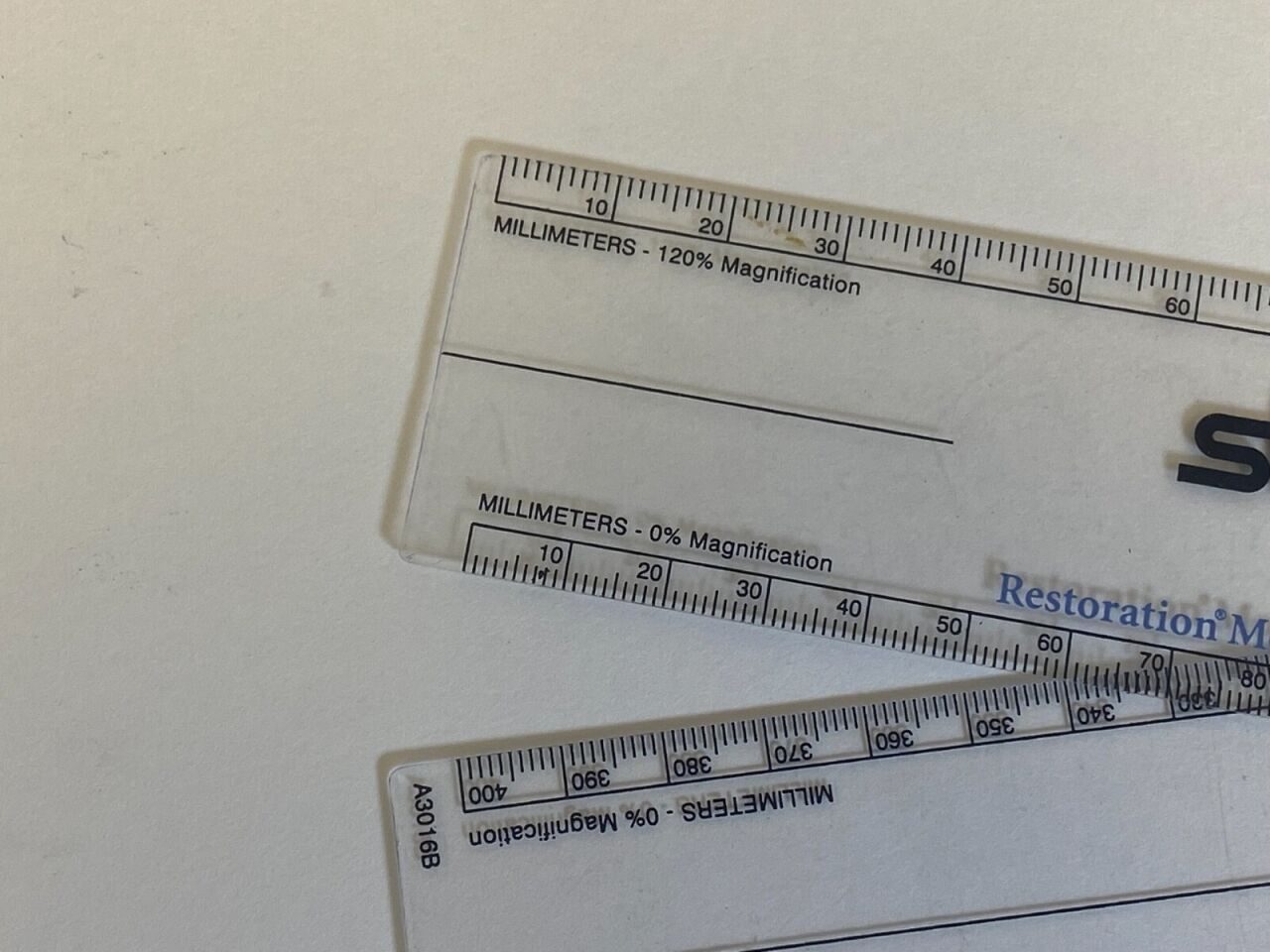 STRYKER A3016B Restoration Modular Revision Hip System Ruler — photo 3