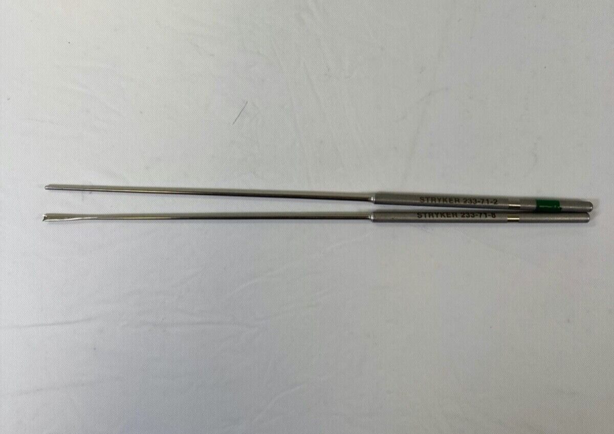 STRYKER 233-71-8 71-1 70-1 Small Joint Handle w/ Crescent Knife & Probe — photo 2