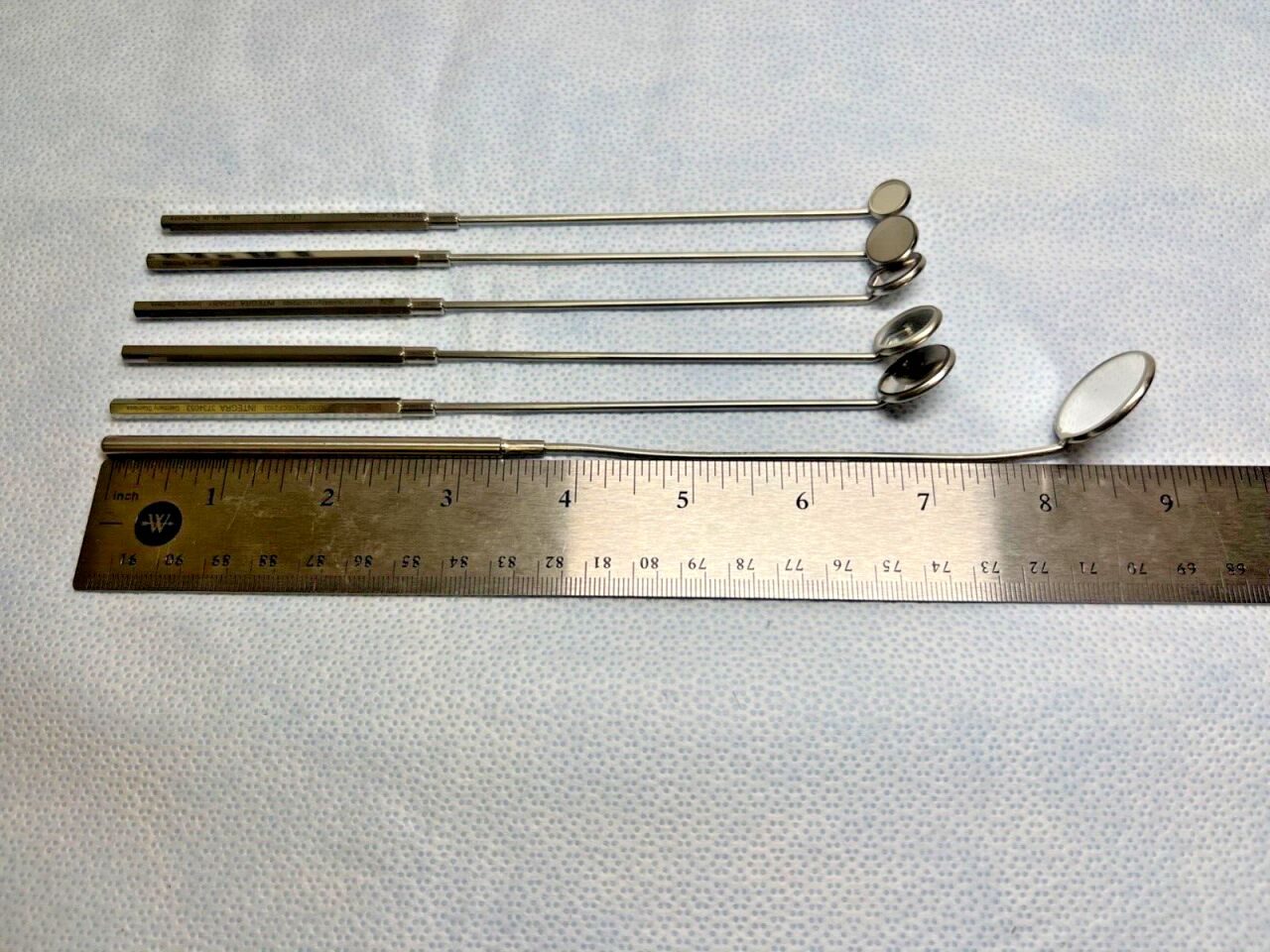 BAUSCH & LOMB ENT Laryngeal Mirrors - Set of 6 — photo 4