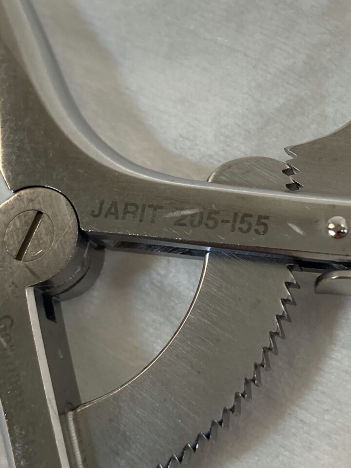 JARIT 205-155 Weitlaner Retractor 3 X 4 Sharp Blades L: 5" Orthopedic Trauma — photo 4