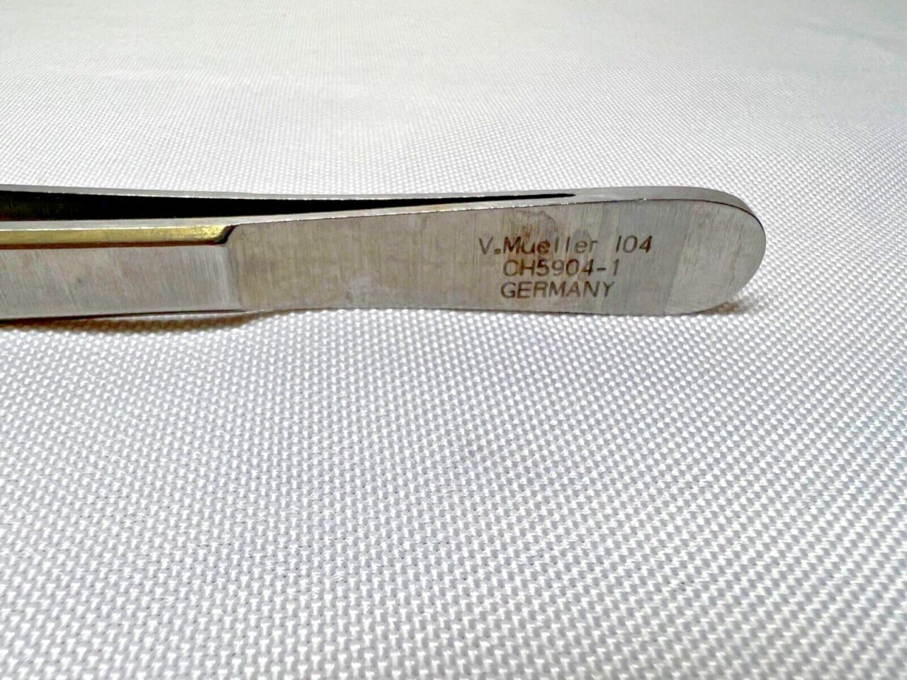 V. MUELLER CH5904-1 DeBakey Vascular Tissue Forceps 2.5mm Wide Jaws, 9-1/2" L — photo 3