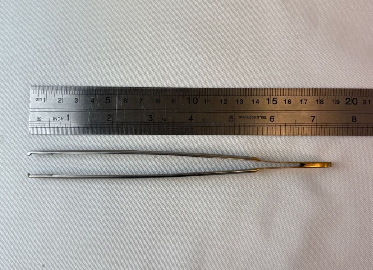 W. LORENZ 51-9790 Tissue Forceps Power Pads 1x2 Teeth 7" (18cm) General Surgery — photo 7