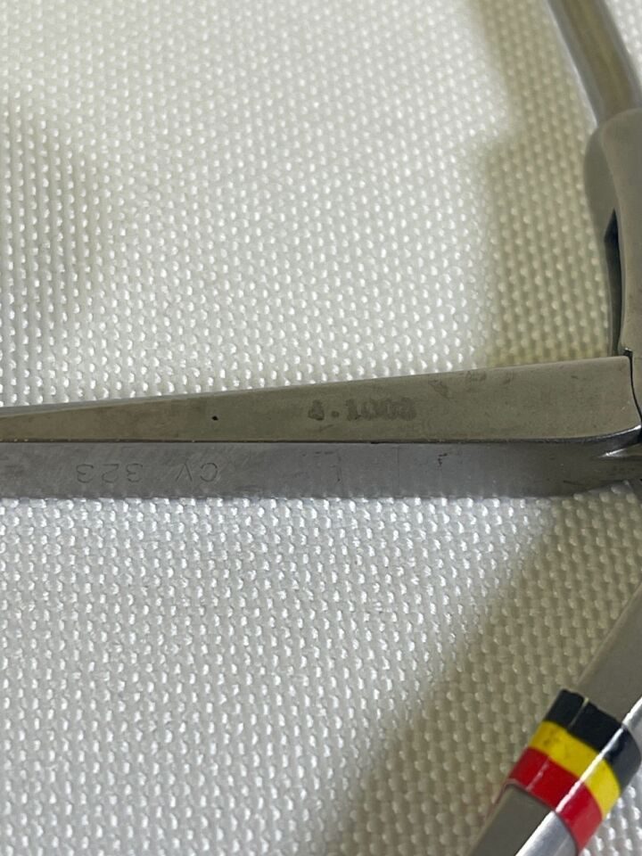 SHUTT-LINVATEC 4.1003 Shovel Forceps Mini Straight 3.4mm Shaft Arthroscopy — photo 2