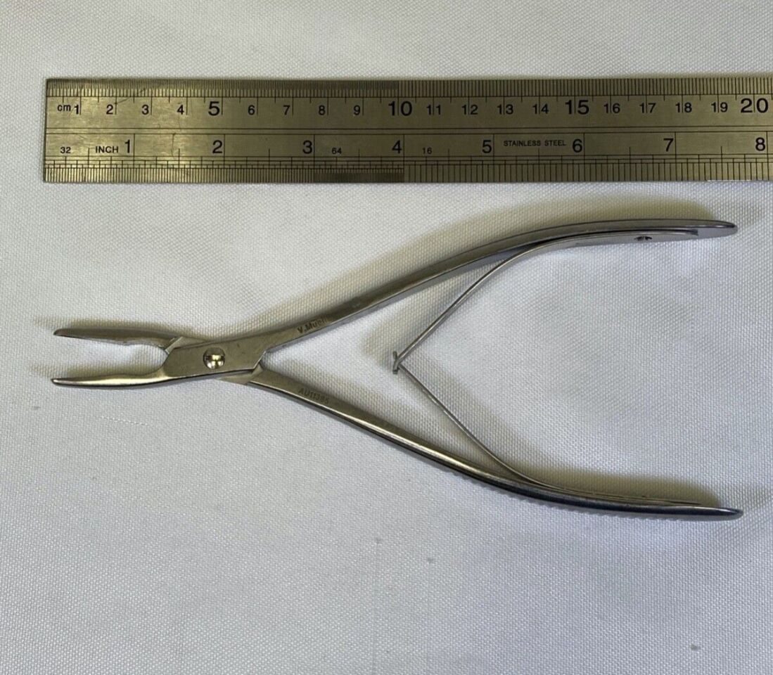 V. MUELLER AU11385 Lempert Rongeur Forceps Curved 3mm Jaws 7.5" — photo 8