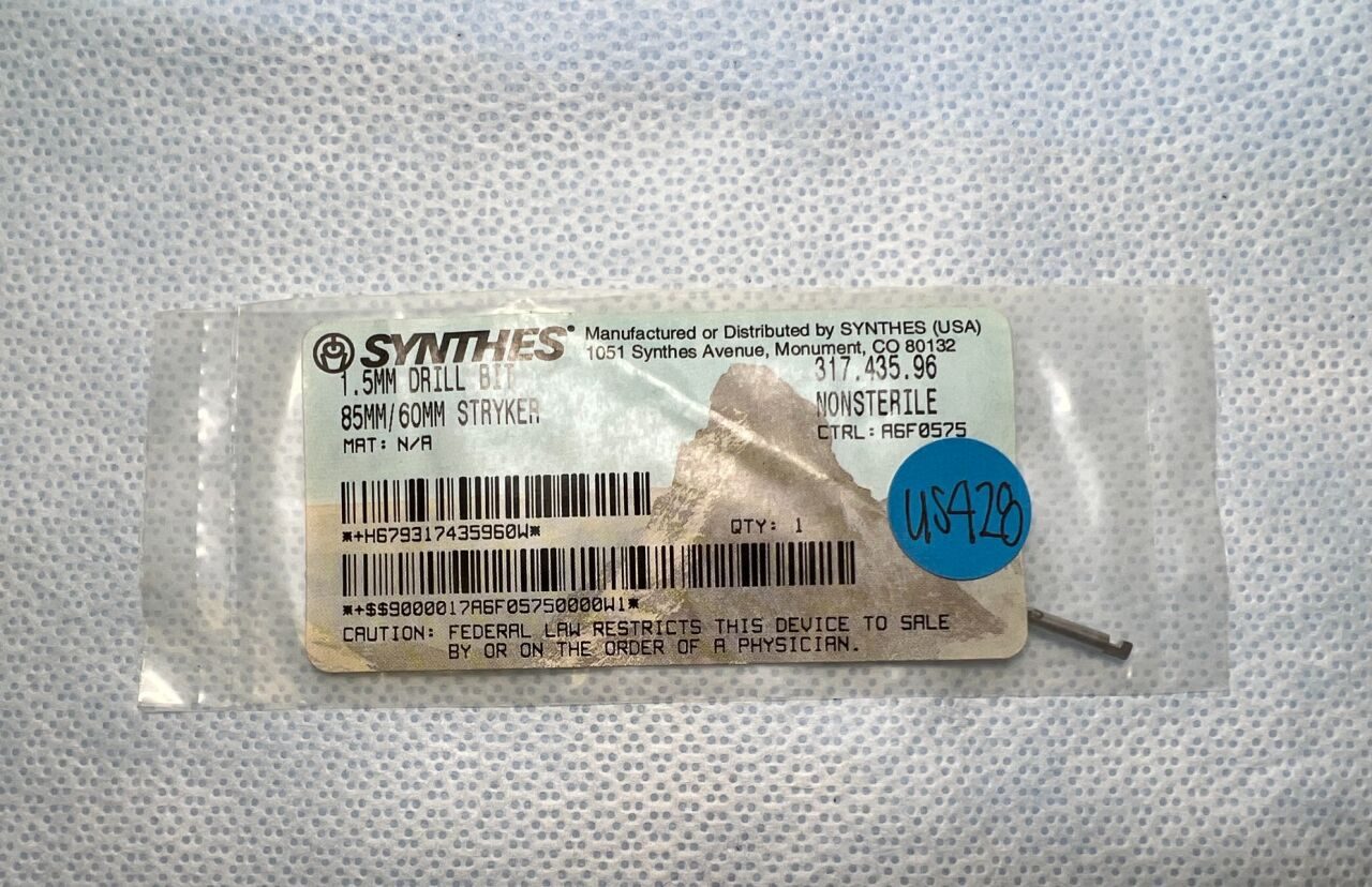 SYNTHES 317.435.96 Drill Bit — photo 2