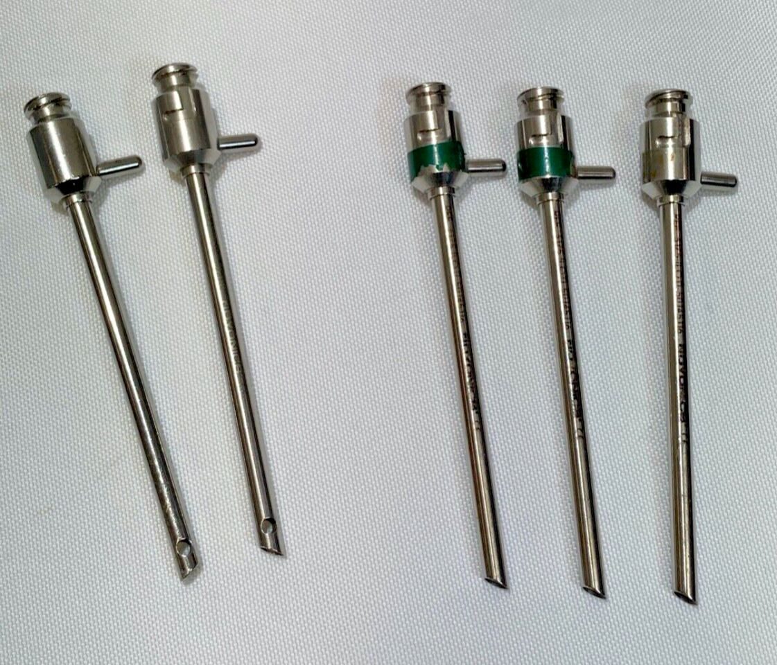 DYONICS 3175 4.5mm Set of 14 Operative Cannulas & Irrigation Extenders w/ Case — photo 8