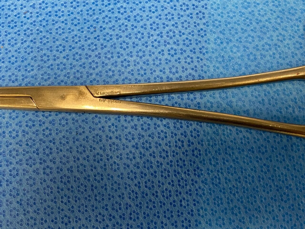 V. MUELLER GU-8840 Guyon-Pean 9-1/4 Inch Vessel Clamp — photo 4