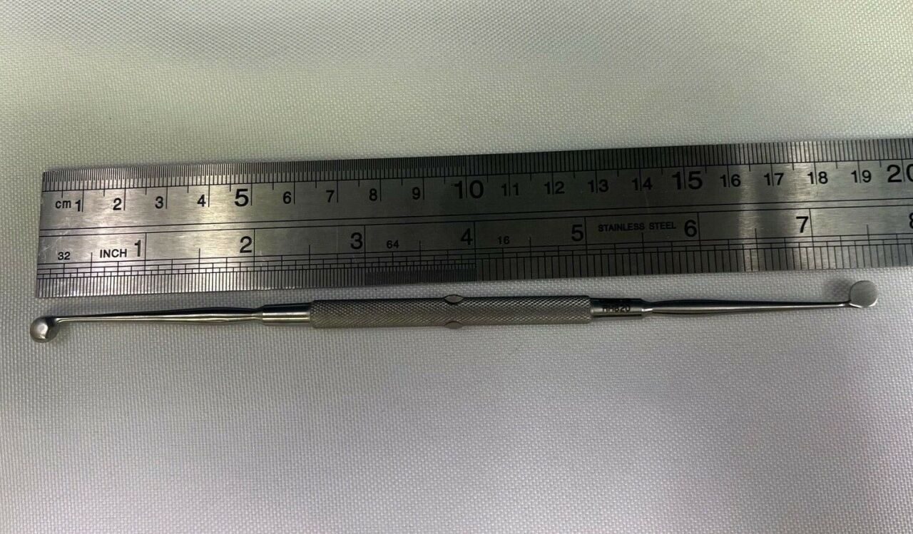 V. MUELLER RH820 Subucous Pierce Dissector 7.5" Double Ended Spherical — photo 5