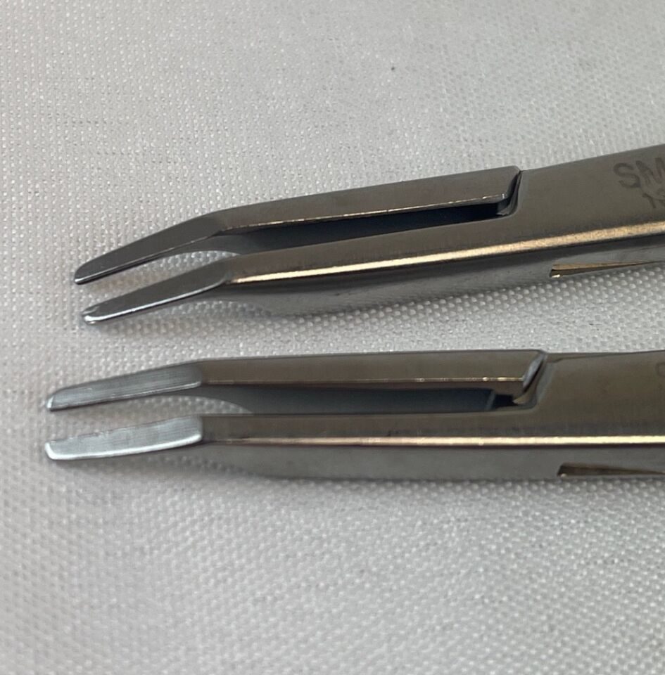 PILLING WECK 137081 Pair of Horizon Open Ligating Curved Small 8" Clip Appliers — photo 5