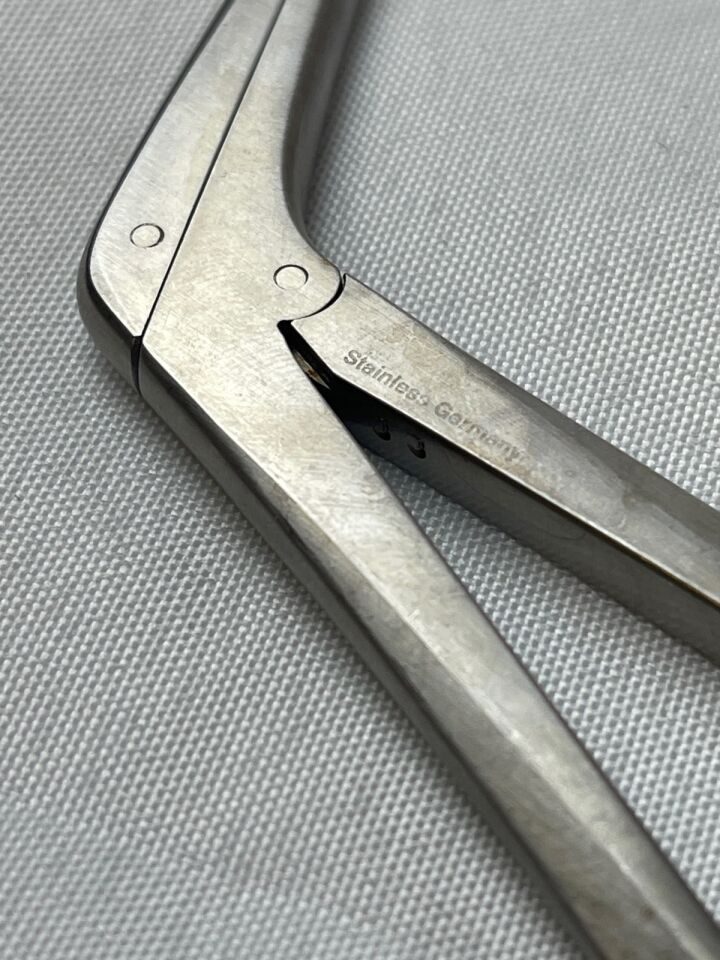 SYMMETRY SSI ULTRA 57-2153 Love Gruenwald IVD Rongeur 3mm x 10mm Up x 7" — photo 8
